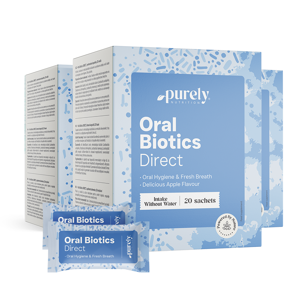 3x Oral Biotics DIRECT, общо 60 сашета